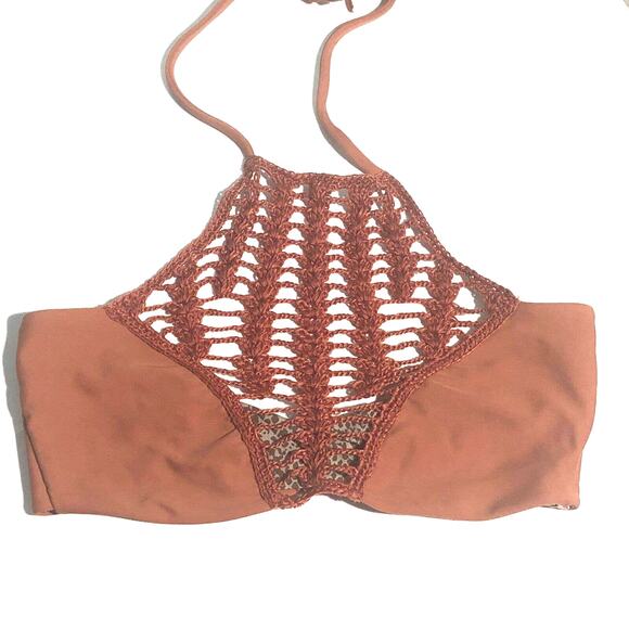 $220 Acacia Swim tankini Bikini Swimwear Panama 2pc Set Cheeky Sz Top P Bottom M - Picture 4 of 11